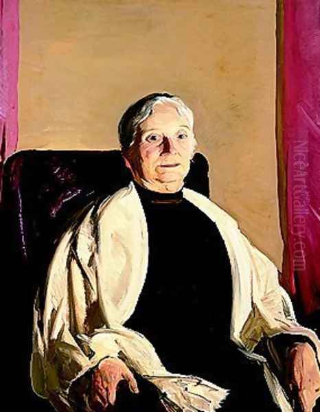 A Grandmother Oil Painting by George Wesley Bellows