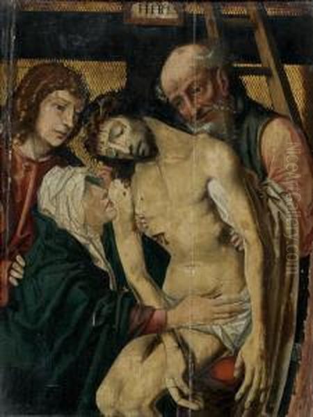 La Deposition Du Christ Oil Painting by Rogier van der Weyden