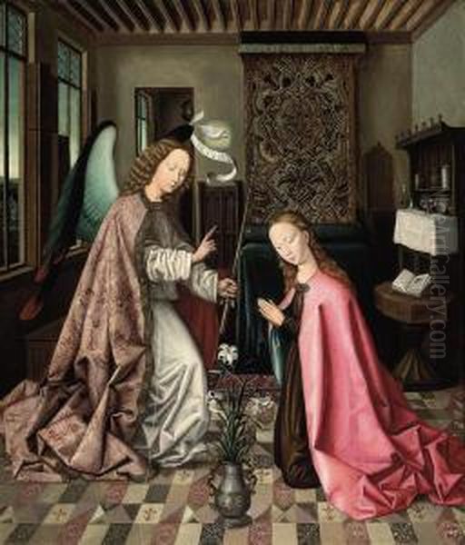 The Annunciation Oil Painting by Rogier van der Weyden