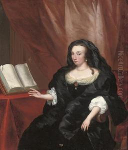 Portrait Of A Lady Oil Painting by Thomas van der Wilt