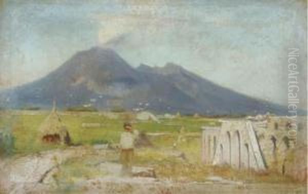 Pompei Oil Painting by Theo Van Doormael