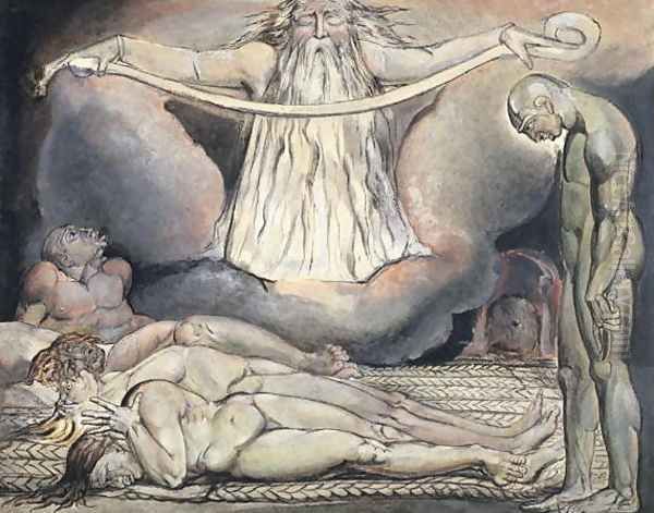 The Lazar House, 1795 Oil Painting by William Blake