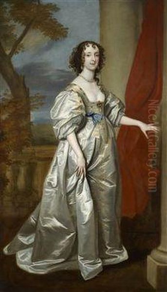 Margaret Smith Oil Painting by Sir Anthony Van Dyck