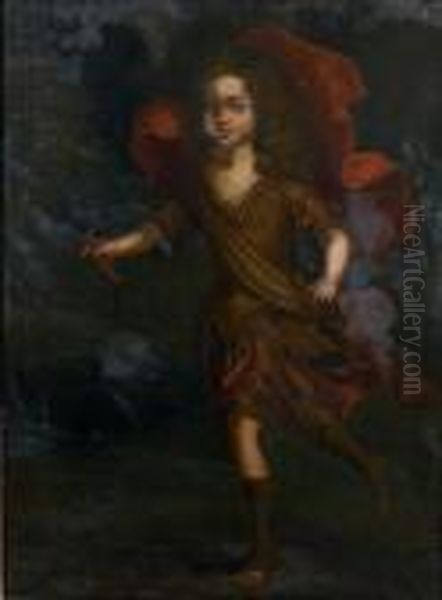 Le Jeune Chasseur Oil Painting by Justus van Egmont