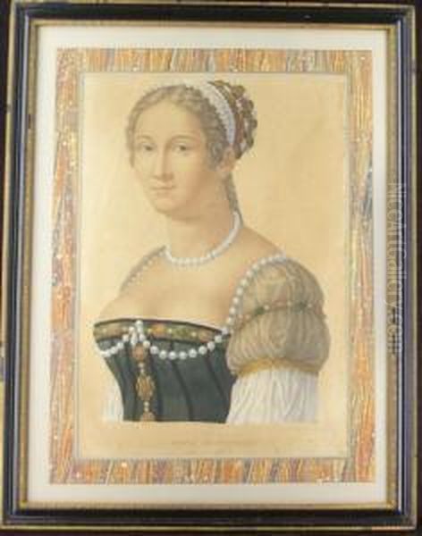 Diane De Portiers Oil Painting by Jan or Joan van Noordt