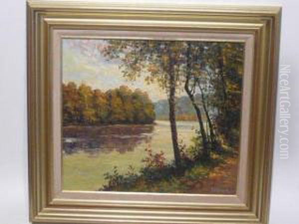 Paysage Oil Painting by Franz Van Genesen