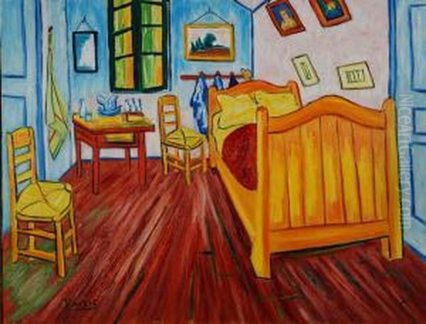 Camera Da Letto Oil Painting by Vincent Van Gogh