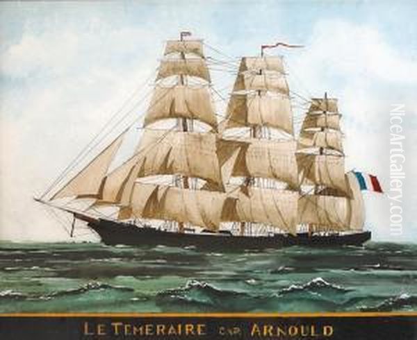 Le Temeraire - Cap. Arnoud Oil Painting by Arnoud Van Halen