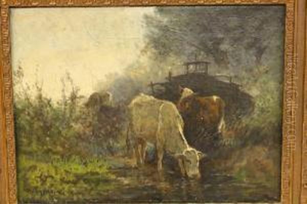 Zomerweelde Oil Painting by Hendrikus Alexander Van Ingen