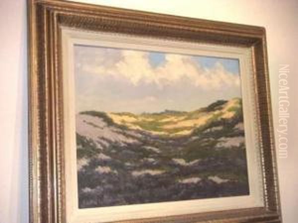 Dunes Oil Painting by Frans Van Leemputten