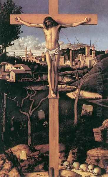 Crucifixion 1501-03 Oil Painting by Giovanni Bellini