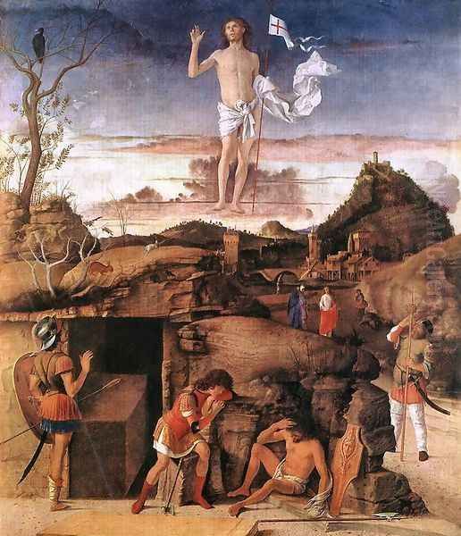 Resurrection of Christ 1475-79 Oil Painting by Giovanni Bellini