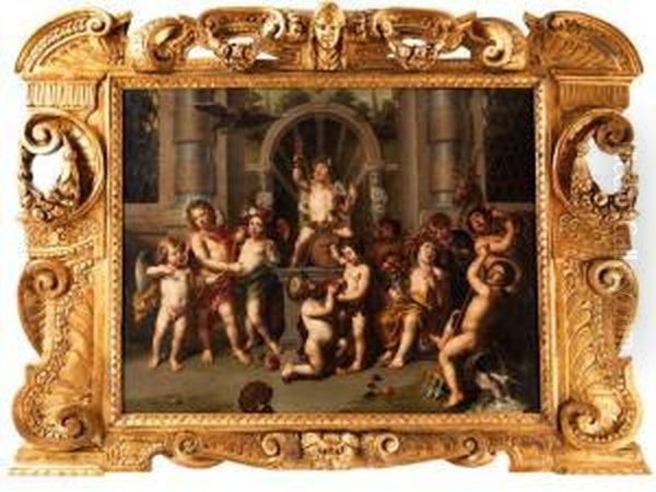 Triumph Des Bacchus Oil Painting by Pieter van Lint