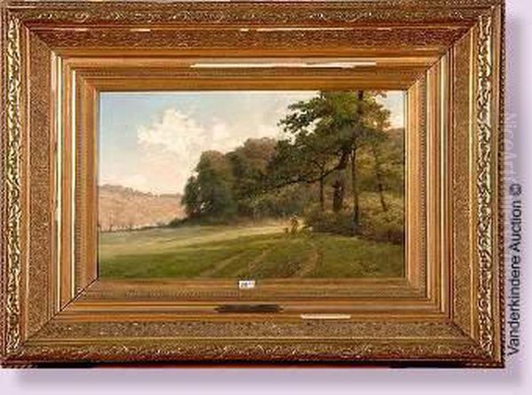 Paysage Anime Oil Painting by Gerard Jozef Adrian Van Luppen