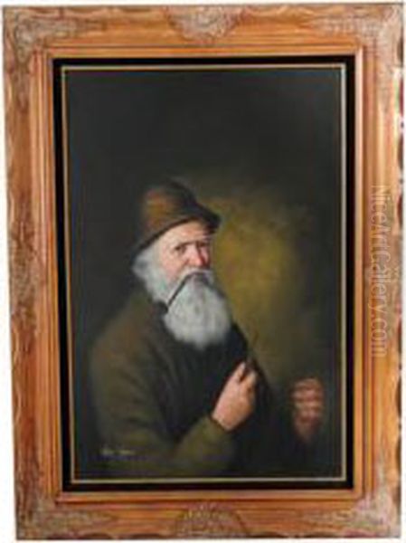 Anciano Oil Painting by Charles Van Meer