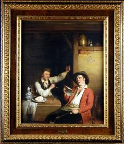 [le Litre] Oil Painting by Charles Van Meer