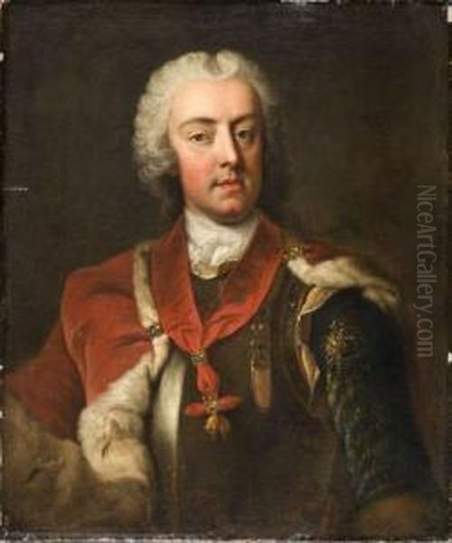 Portrait Du Duc Charles-alexandre De Lorraine Oil Painting by Marten I Van Mytens