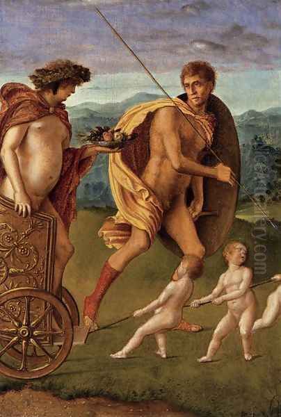 Four Allegories Perseverance and Fortune Oil Painting by Giovanni Bellini