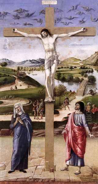 Crucifix Oil Painting by Giovanni Bellini