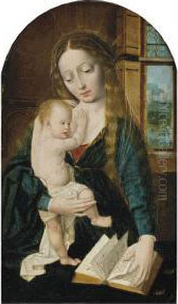 The Madonna And Child Oil Painting by Barend Van Orley