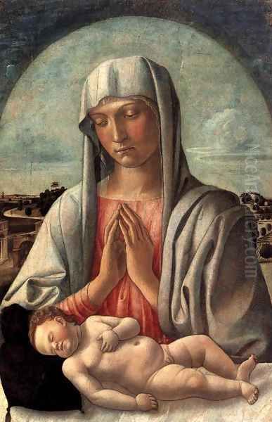 Madonna and Child 2 Oil Painting by Giovanni Bellini