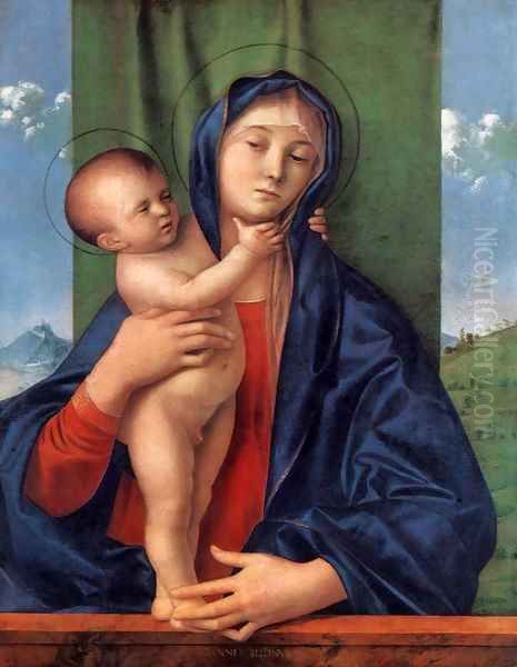 Madonna with the Child Oil Painting by Giovanni Bellini