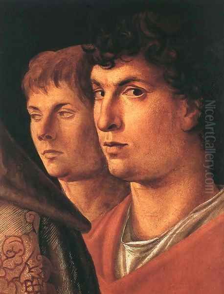 Presentation at the Temple (detail) Oil Painting by Giovanni Bellini