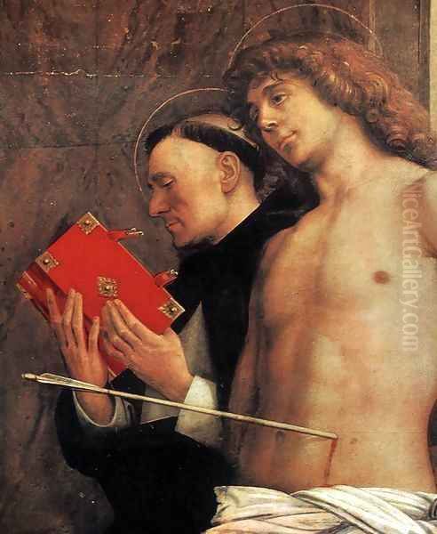 San Giobbe Altarpiece (detail) 4 Oil Painting by Giovanni Bellini