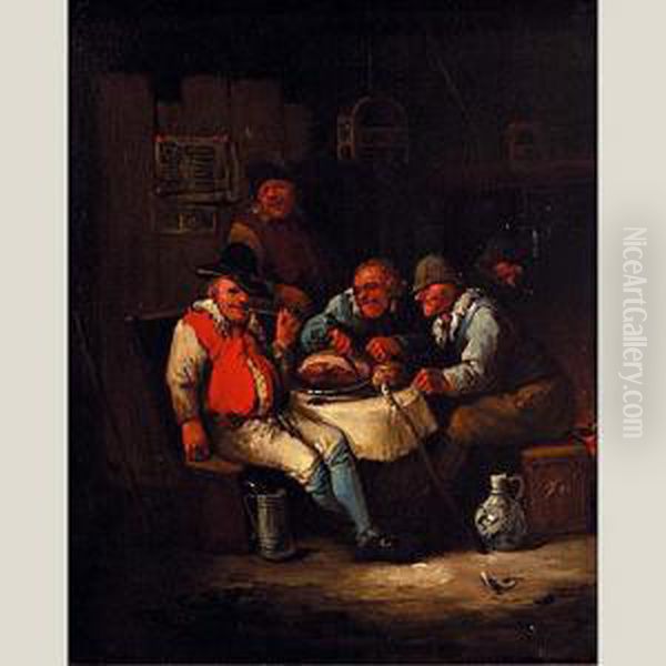 Comiendo Oil Painting by Jan Pieter Van Rijn