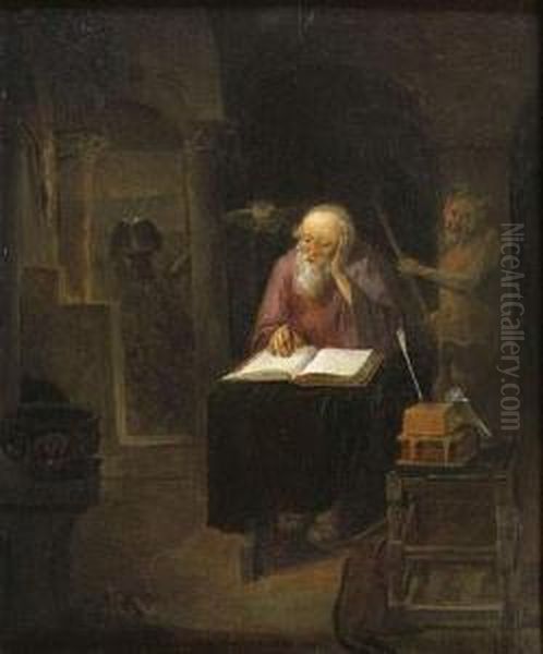 La Tentation De Saint Antoine Oil Painting by Jacob van Spreeuwen