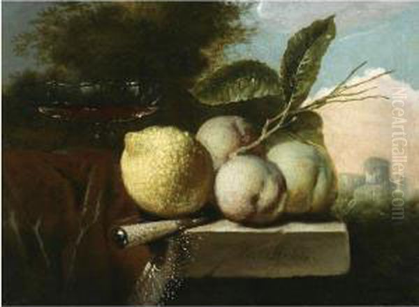 A Still Life Oil Painting by Juriaen van Streeck