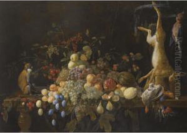 A Still Life Oil Painting by Adriaen van Utrecht