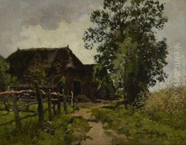 Bauernhaus. Oil Painting by Jan Hillebrand Wijsmuller