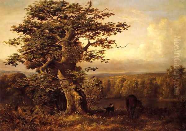 A View in Virginia Oil Painting by Bernardo Bellotto