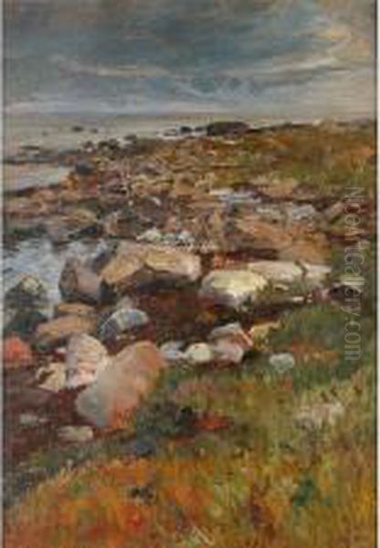 Rocas Oil Painting by Joan Vancells