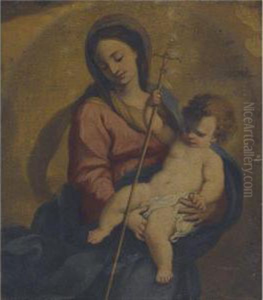 The Madonna And Child Oil Painting by Giovanni Battista Vanni