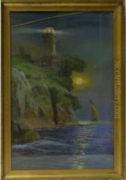 Le Phare Oil Painting by Giacomo Varese