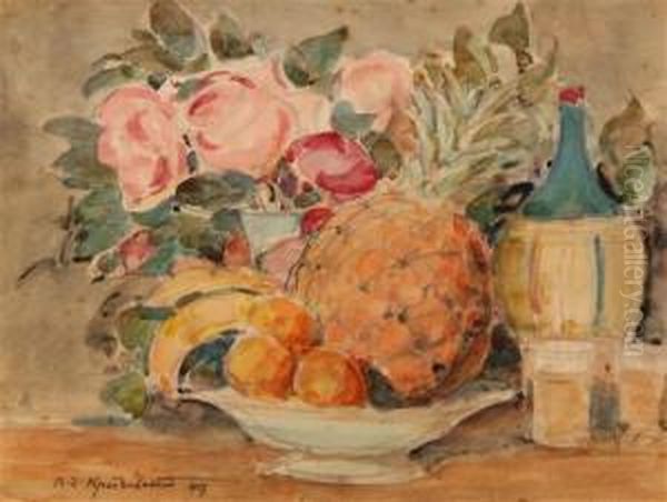 Still Life by Vasyl Hryhorovych Krychevsky