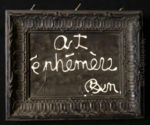 Art Ephemere Oil Painting by Benjamin I Vautier