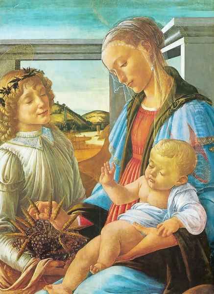 The virgin of the Eucharist Oil Painting by Sandro Botticelli