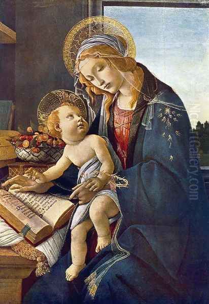 Madonna with the Child Oil Painting by Sandro Botticelli