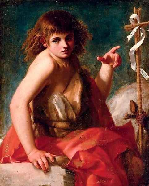 Saint John the Baptist Oil Painting by Giovanni Baglione