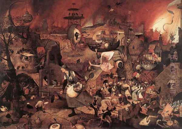 Dulle Griet (Mad Meg) c. 1562 Oil Painting by Pieter the Elder Bruegel