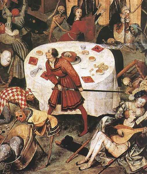 The Triumph of Death (detail) c. 1562 Oil Painting by Pieter the Elder Bruegel