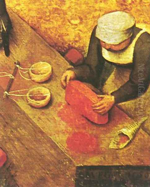 Children's Games (detail 13) 1559-60 Oil Painting by Pieter the Elder Bruegel