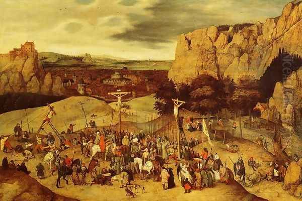 Calvary Oil Painting by Pieter the Elder Bruegel