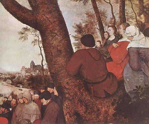 The Sermon of St John the Baptist (detail 4) 1566 Oil Painting by Pieter the Elder Bruegel