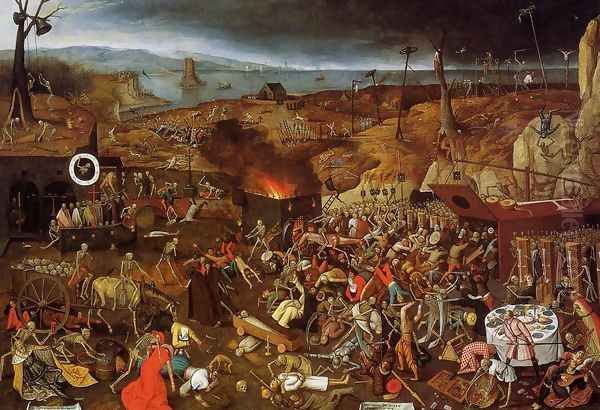 The Triumph of Death Oil Painting by Pieter the Elder Bruegel