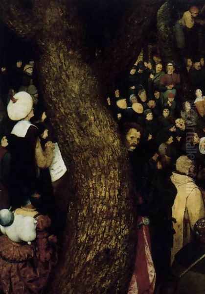 The Sermon of St John the Baptist (detail 2) 1566 Oil Painting by Pieter the Elder Bruegel