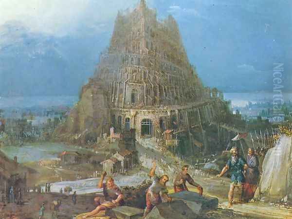 Tower of Babel Oil Painting by Pieter the Elder Bruegel